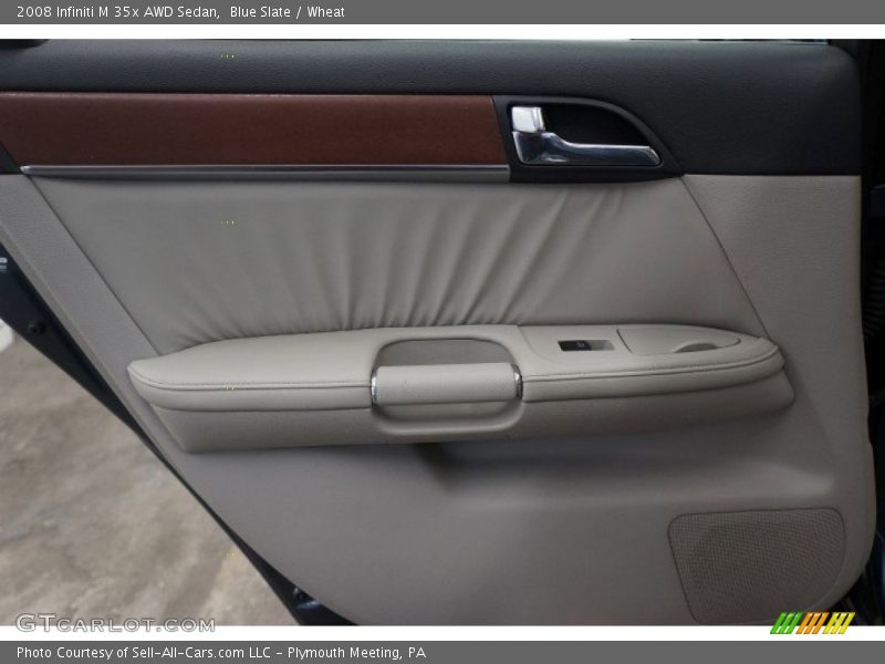 Blue Slate / Wheat 2008 Infiniti M 35x AWD Sedan