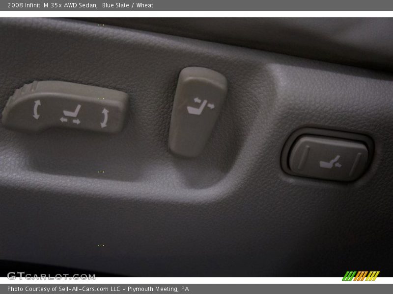 Blue Slate / Wheat 2008 Infiniti M 35x AWD Sedan