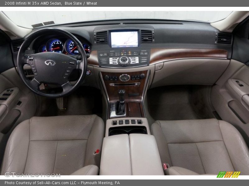 Blue Slate / Wheat 2008 Infiniti M 35x AWD Sedan