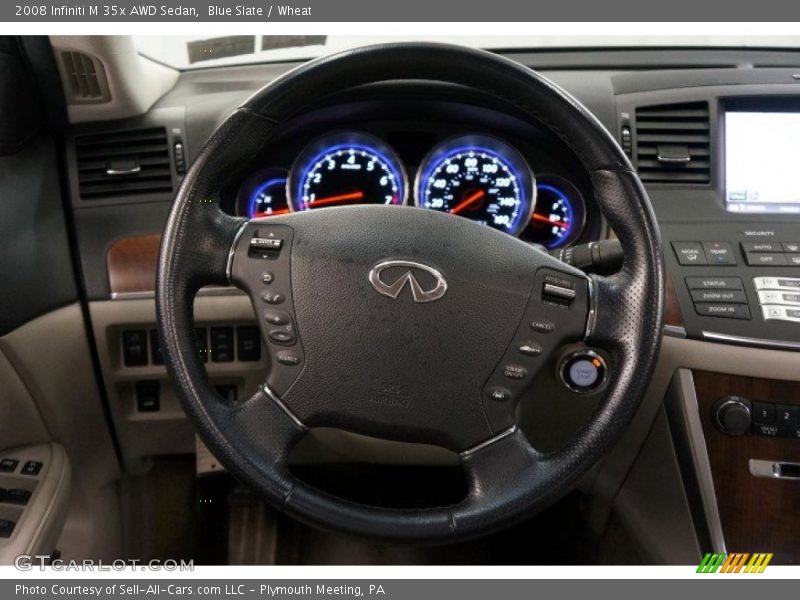 Blue Slate / Wheat 2008 Infiniti M 35x AWD Sedan