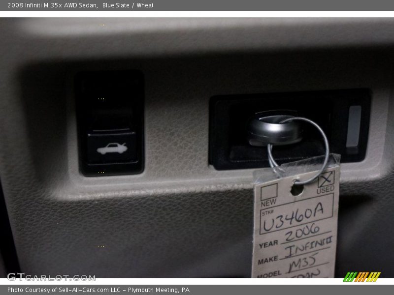 Blue Slate / Wheat 2008 Infiniti M 35x AWD Sedan
