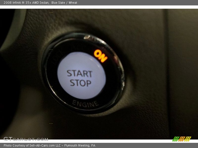 Blue Slate / Wheat 2008 Infiniti M 35x AWD Sedan