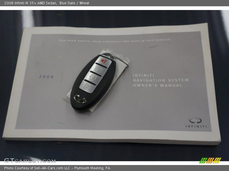 Blue Slate / Wheat 2008 Infiniti M 35x AWD Sedan