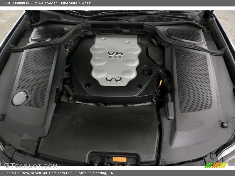Blue Slate / Wheat 2008 Infiniti M 35x AWD Sedan