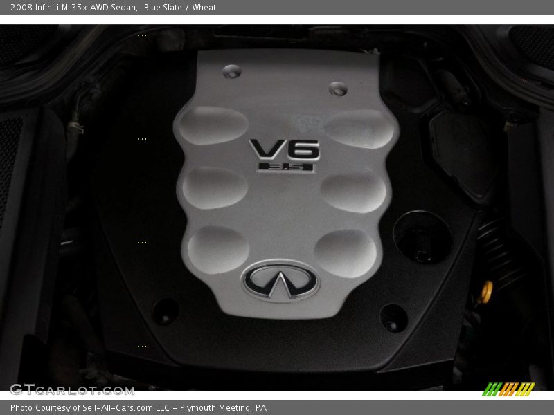 Blue Slate / Wheat 2008 Infiniti M 35x AWD Sedan