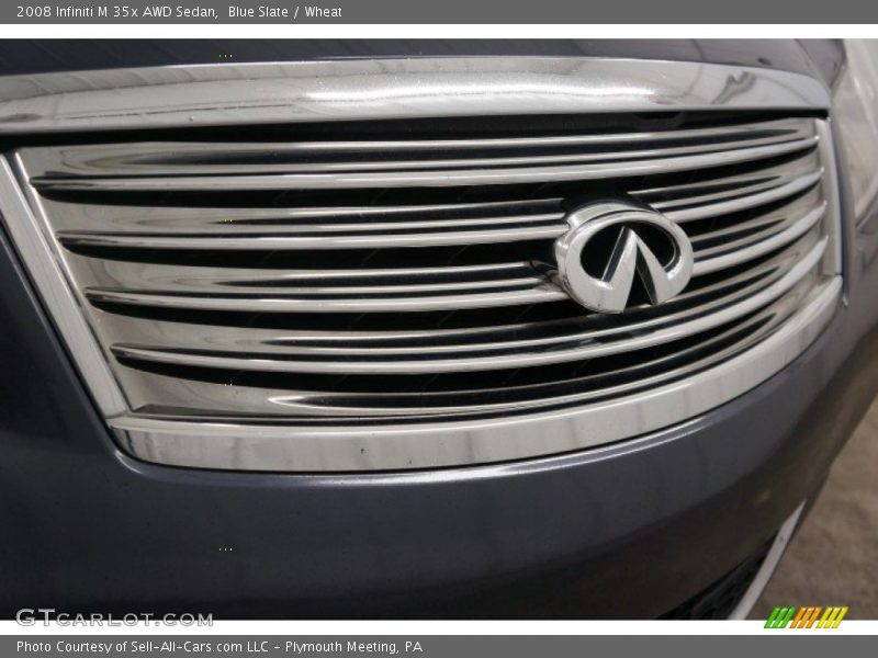 Blue Slate / Wheat 2008 Infiniti M 35x AWD Sedan