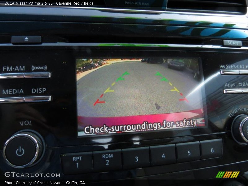 Cayenne Red / Beige 2014 Nissan Altima 2.5 SL