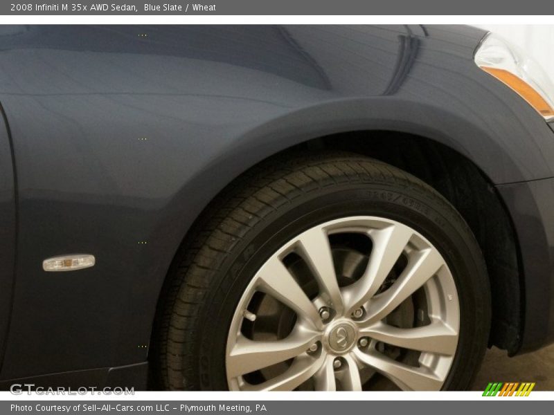Blue Slate / Wheat 2008 Infiniti M 35x AWD Sedan