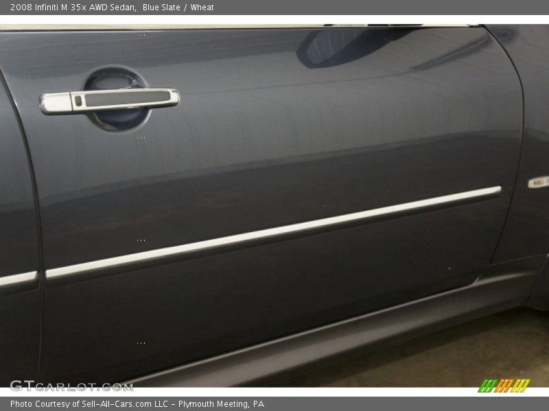 Blue Slate / Wheat 2008 Infiniti M 35x AWD Sedan