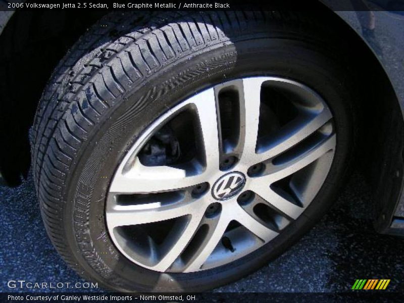 Blue Graphite Metallic / Anthracite Black 2006 Volkswagen Jetta 2.5 Sedan