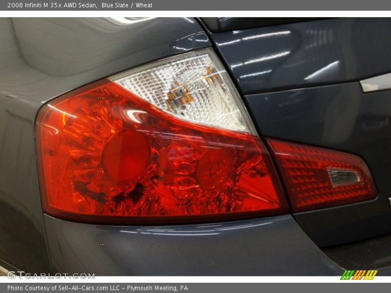 Blue Slate / Wheat 2008 Infiniti M 35x AWD Sedan