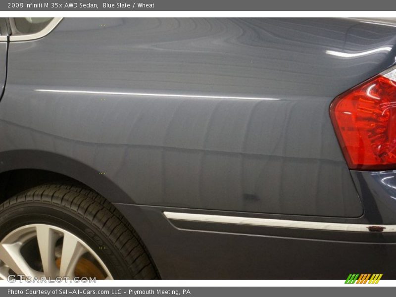 Blue Slate / Wheat 2008 Infiniti M 35x AWD Sedan