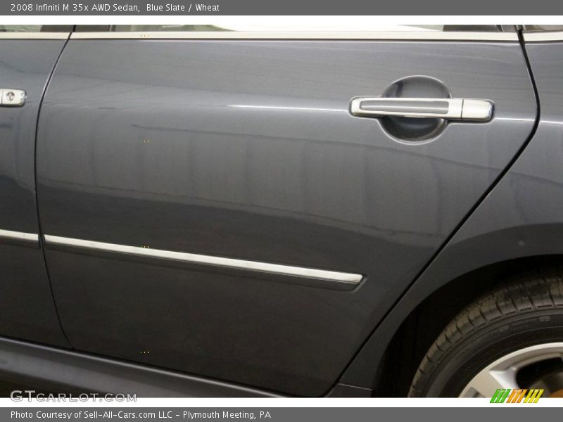 Blue Slate / Wheat 2008 Infiniti M 35x AWD Sedan