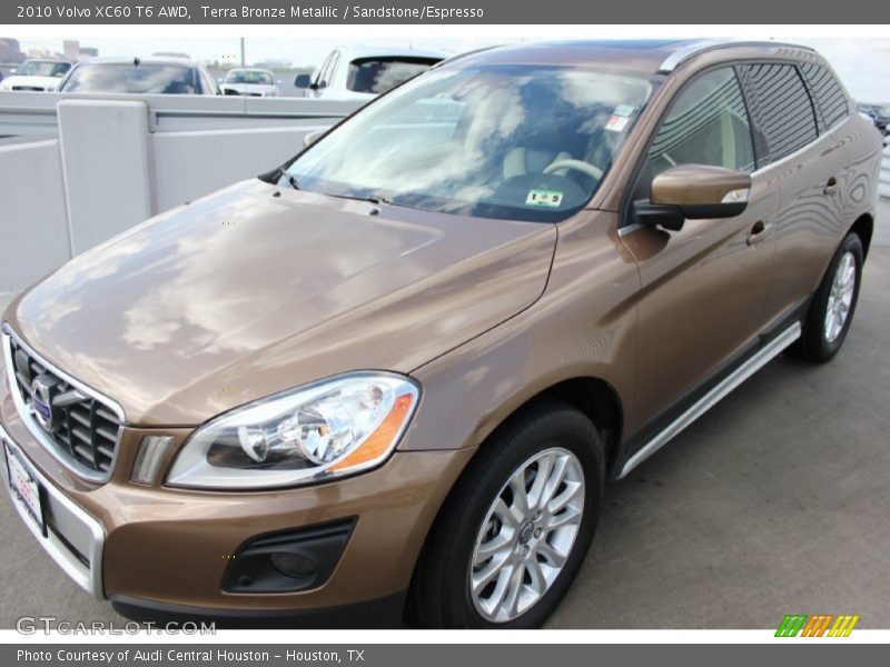 Terra Bronze Metallic / Sandstone/Espresso 2010 Volvo XC60 T6 AWD