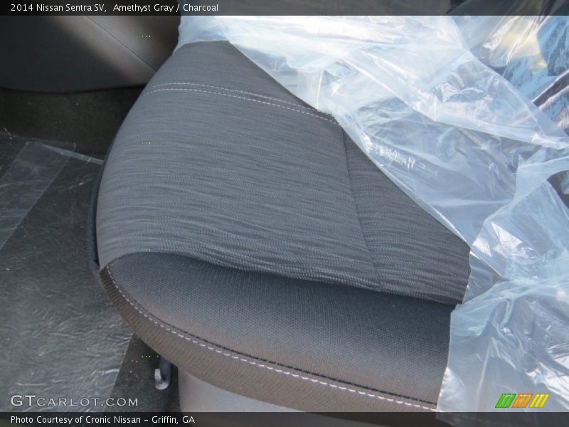 Amethyst Gray / Charcoal 2014 Nissan Sentra SV