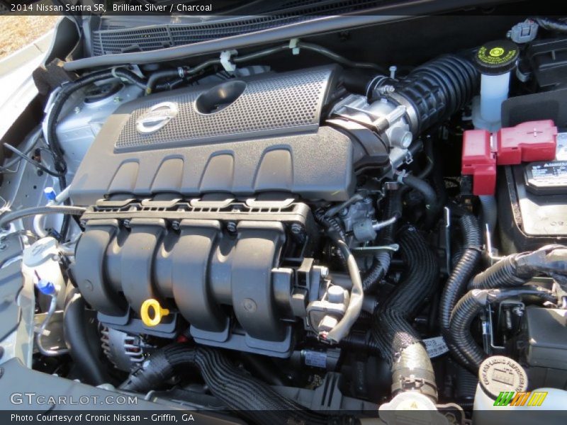 Brilliant Silver / Charcoal 2014 Nissan Sentra SR