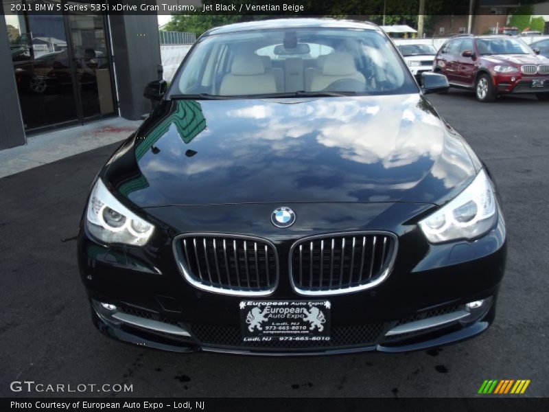 Jet Black / Venetian Beige 2011 BMW 5 Series 535i xDrive Gran Turismo