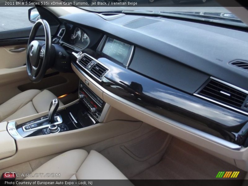 Jet Black / Venetian Beige 2011 BMW 5 Series 535i xDrive Gran Turismo