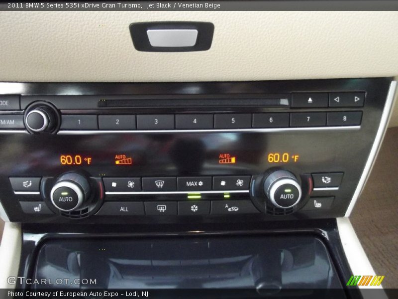 Jet Black / Venetian Beige 2011 BMW 5 Series 535i xDrive Gran Turismo