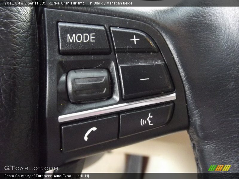 Jet Black / Venetian Beige 2011 BMW 5 Series 535i xDrive Gran Turismo