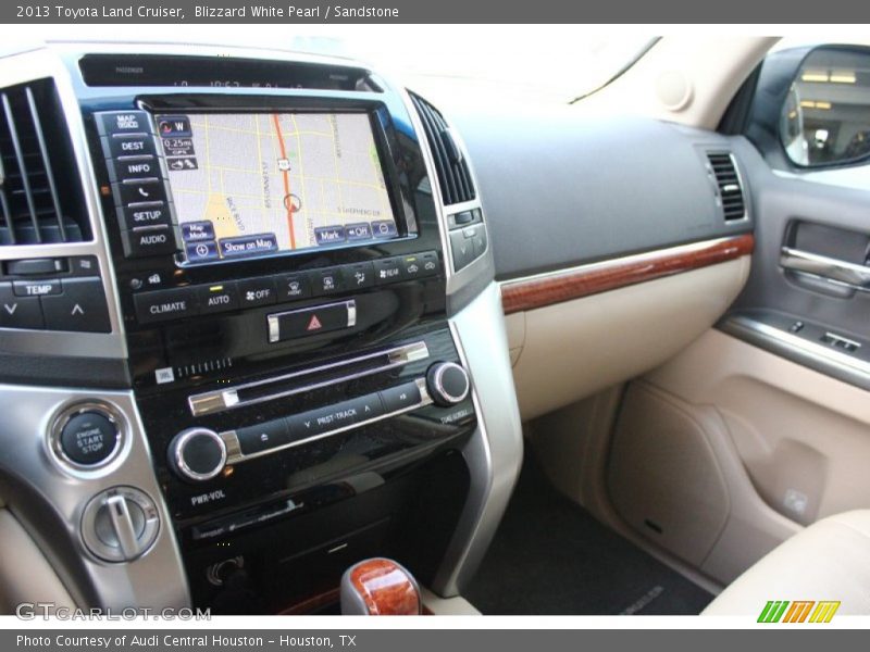 Blizzard White Pearl / Sandstone 2013 Toyota Land Cruiser