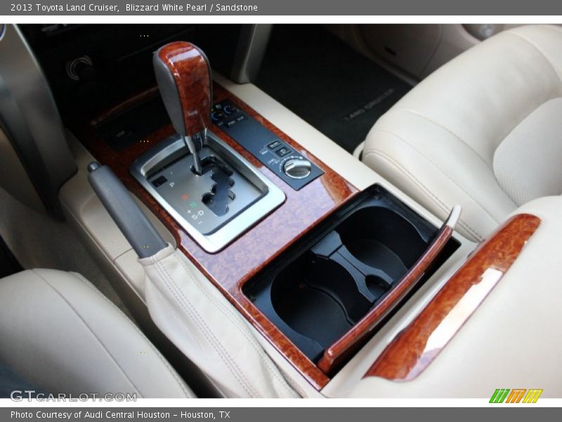 Blizzard White Pearl / Sandstone 2013 Toyota Land Cruiser