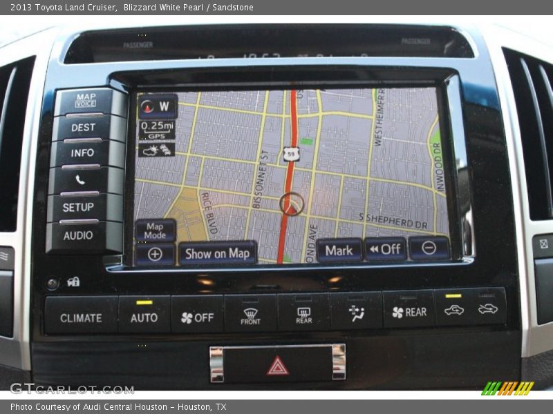 Blizzard White Pearl / Sandstone 2013 Toyota Land Cruiser