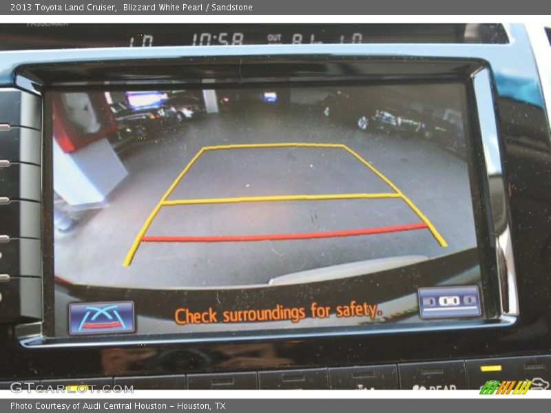 Blizzard White Pearl / Sandstone 2013 Toyota Land Cruiser