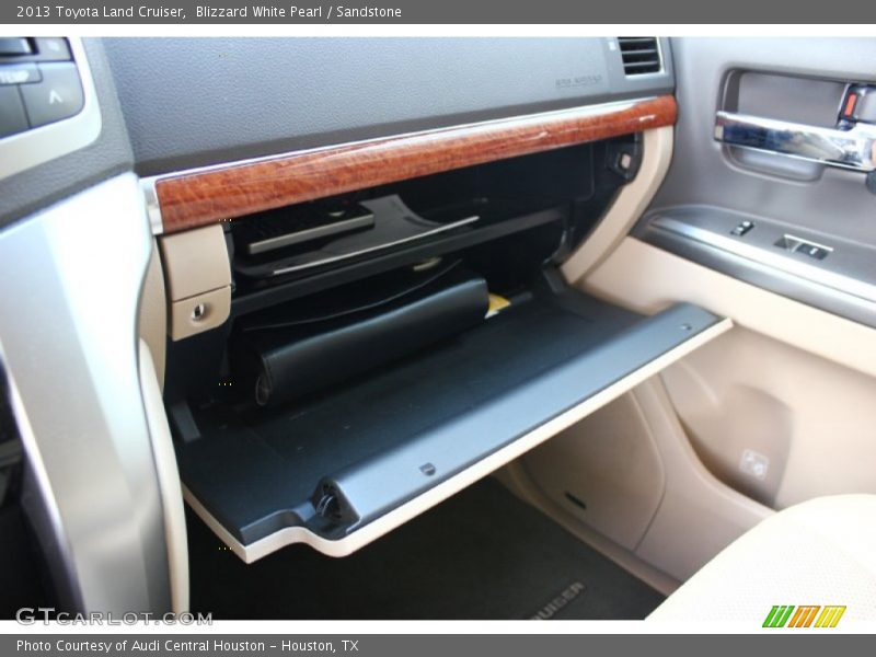 Blizzard White Pearl / Sandstone 2013 Toyota Land Cruiser