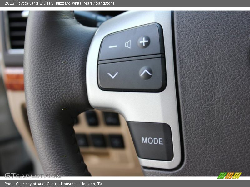 Blizzard White Pearl / Sandstone 2013 Toyota Land Cruiser