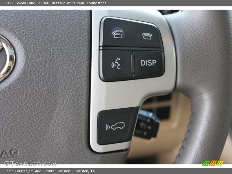 Blizzard White Pearl / Sandstone 2013 Toyota Land Cruiser