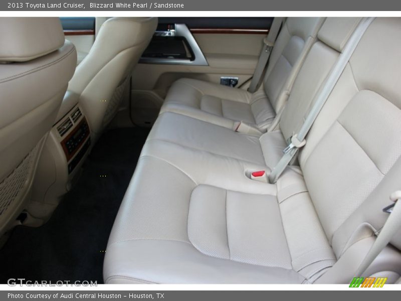 Blizzard White Pearl / Sandstone 2013 Toyota Land Cruiser