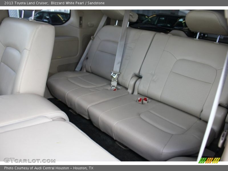 Blizzard White Pearl / Sandstone 2013 Toyota Land Cruiser