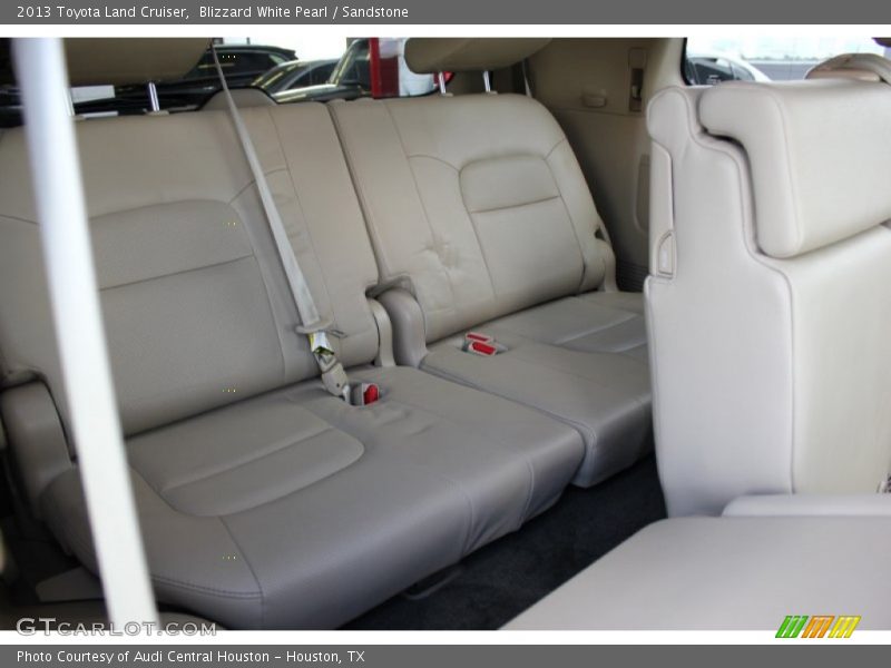 Blizzard White Pearl / Sandstone 2013 Toyota Land Cruiser