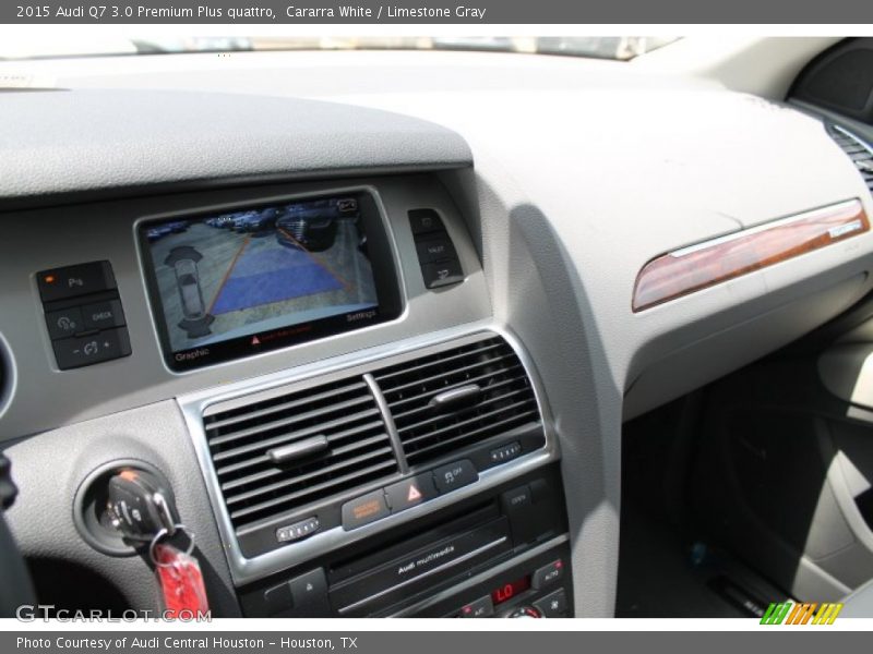 Cararra White / Limestone Gray 2015 Audi Q7 3.0 Premium Plus quattro