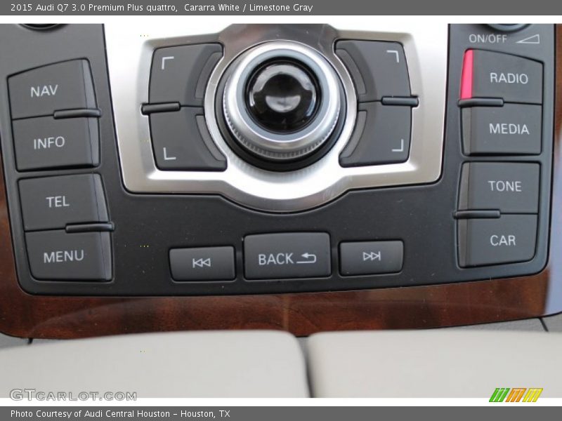 Controls of 2015 Q7 3.0 Premium Plus quattro