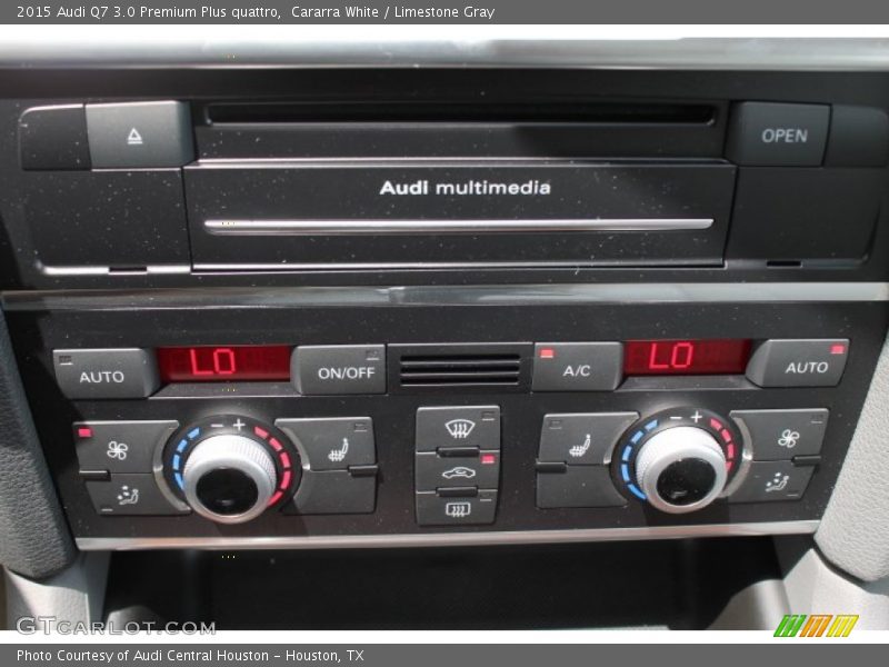 Controls of 2015 Q7 3.0 Premium Plus quattro