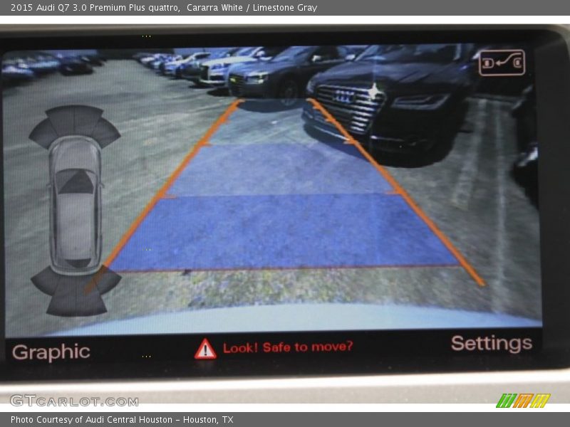 Cararra White / Limestone Gray 2015 Audi Q7 3.0 Premium Plus quattro