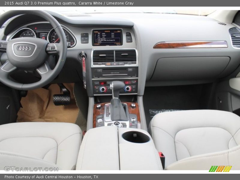 Dashboard of 2015 Q7 3.0 Premium Plus quattro