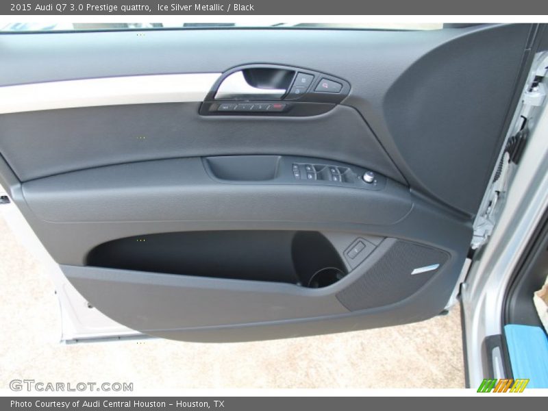 Ice Silver Metallic / Black 2015 Audi Q7 3.0 Prestige quattro
