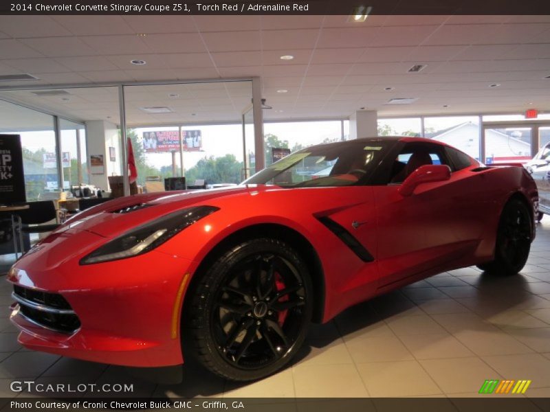 Torch Red / Adrenaline Red 2014 Chevrolet Corvette Stingray Coupe Z51