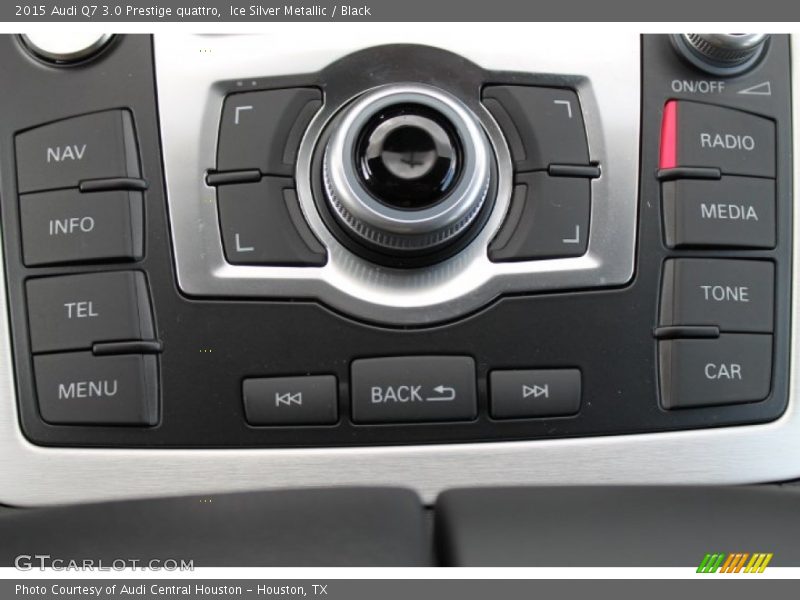 Ice Silver Metallic / Black 2015 Audi Q7 3.0 Prestige quattro