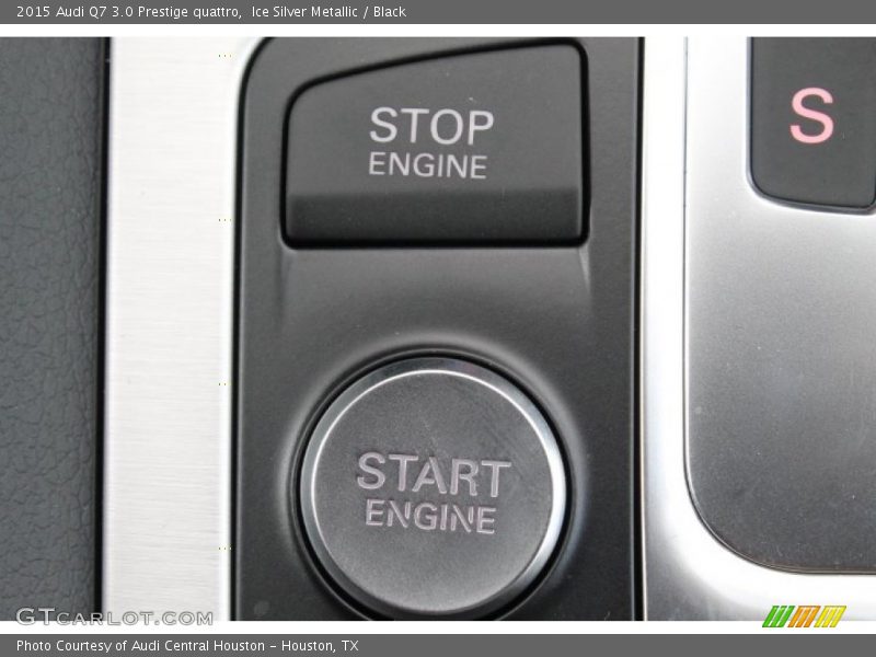 Ice Silver Metallic / Black 2015 Audi Q7 3.0 Prestige quattro