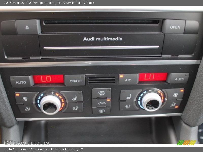 Ice Silver Metallic / Black 2015 Audi Q7 3.0 Prestige quattro