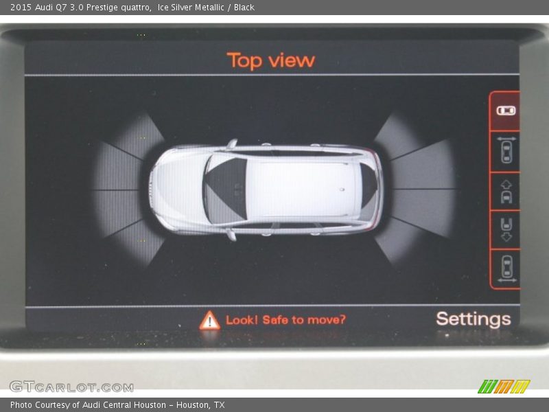 Ice Silver Metallic / Black 2015 Audi Q7 3.0 Prestige quattro