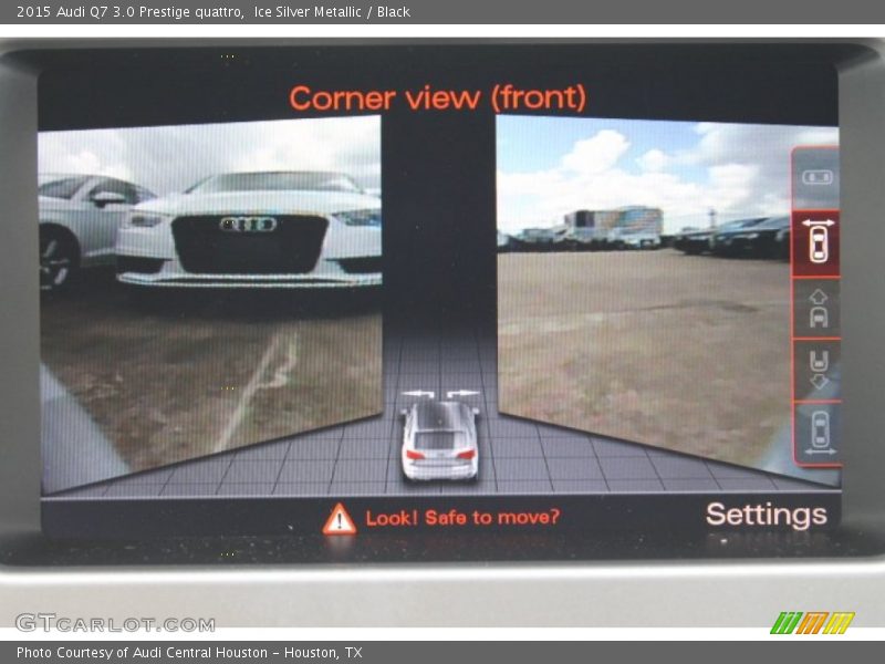 Ice Silver Metallic / Black 2015 Audi Q7 3.0 Prestige quattro