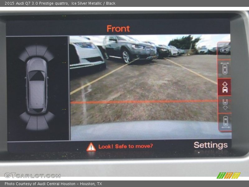 Ice Silver Metallic / Black 2015 Audi Q7 3.0 Prestige quattro