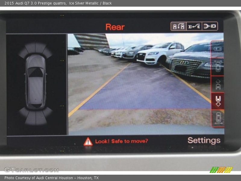 Ice Silver Metallic / Black 2015 Audi Q7 3.0 Prestige quattro