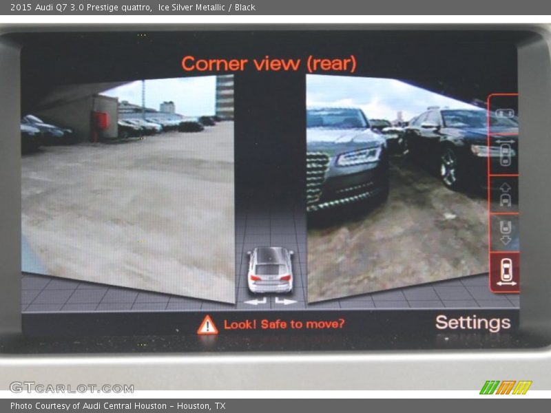 Ice Silver Metallic / Black 2015 Audi Q7 3.0 Prestige quattro