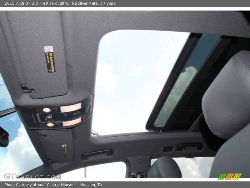 Ice Silver Metallic / Black 2015 Audi Q7 3.0 Prestige quattro